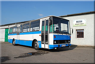 Historick� autobus KAROSA C 734.03 t�sn� po dokon�en� renovace