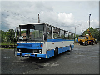 Historick� autobus KAROSA C 734.03 p�i v�konu