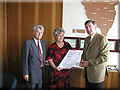 Ze slavnostn�ho p�ed�n� certifik�tu jakosti; foto E. C�zl