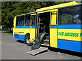 Speci�ln� d�lkov� autobus KAROSA C 734 s plo�inou