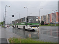 KAROSA C 744 v Gersk� ulice v plze�sk�m Bolevci