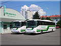 Autobusy SOR C 12 ji� v nov�m proveden� laku