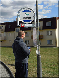 Ozna�n�k linky 55, Tlu�n�,�ampule
